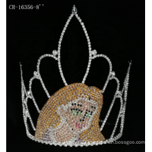 Princess Queen Large Pageant Crown Tiara